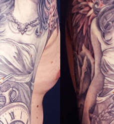 001   Black Grey Galerie Start Foto Tattoos Hamburg Skinworxx